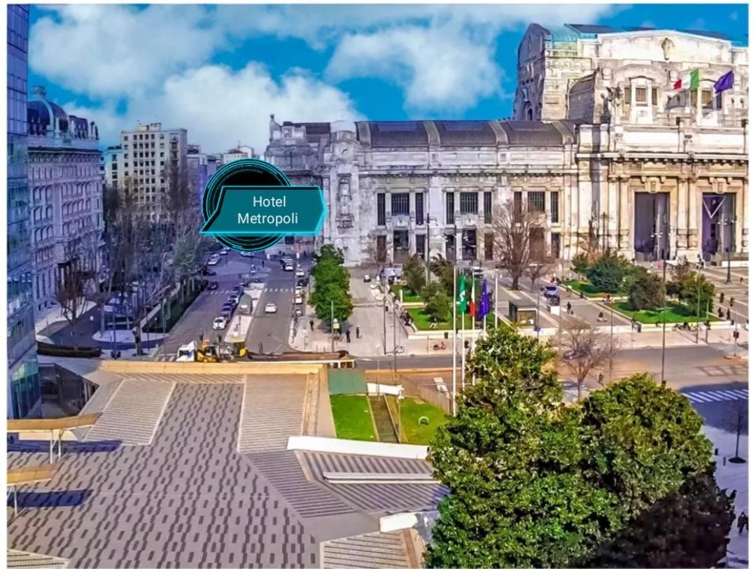 Hotel Metropoli Milano Esterno foto